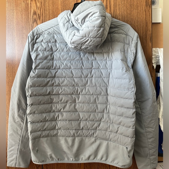 Lululemon Mens Gray Down For It All Hoodie XL - Picture 4 of 11
